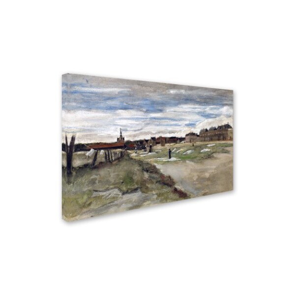 Van Gogh 'Bleaching Ground At Scheveningen' Canvas Art,22x32